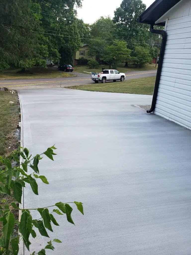 Concrete Driveways project by Zeledon Concrete in Knoxville, Tennessee